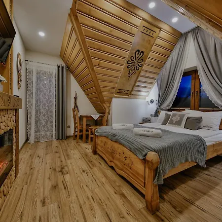 Bed and Breakfast Willa Goralski Styl - Jacuzzi, Sauna, Goralska Goscinnosc Bukowina Tatrzańska